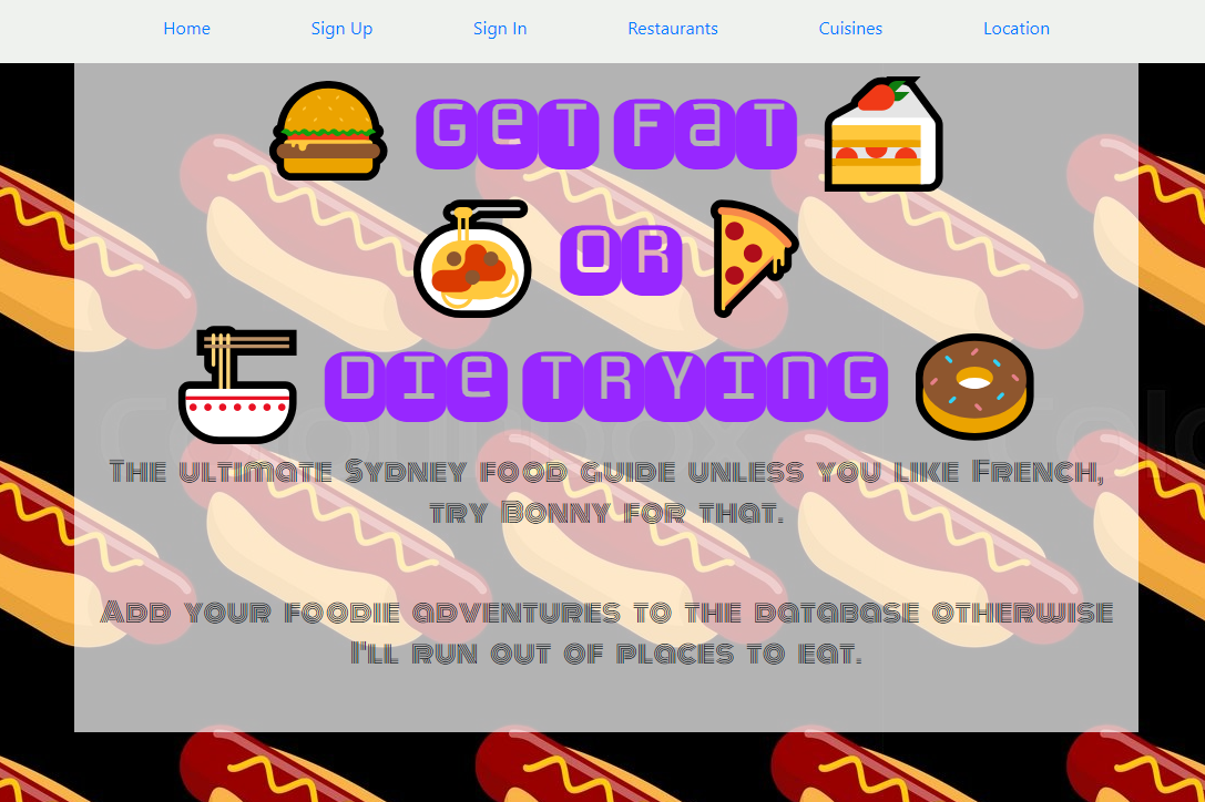 Restaurant Database